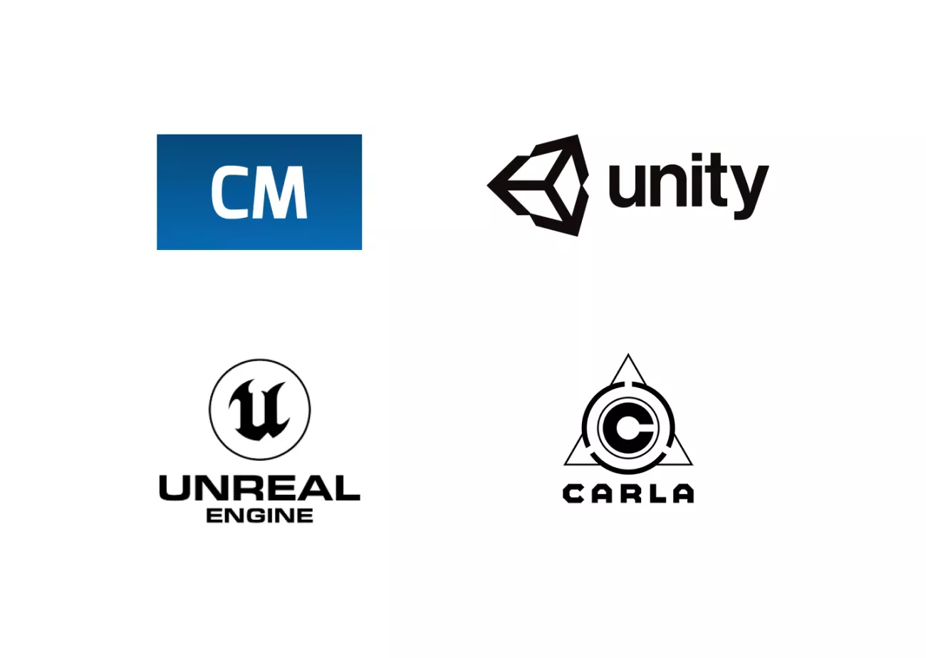 Car Maker, Unity, Unreal, Carla